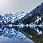 Spiegelung im Bergsee