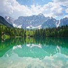 Spiegelung im Bergsee