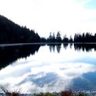 Spiegelung im Bergsee