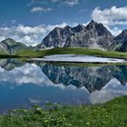 Spiegelung im Eissee