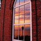 Spiegelung im Fenster