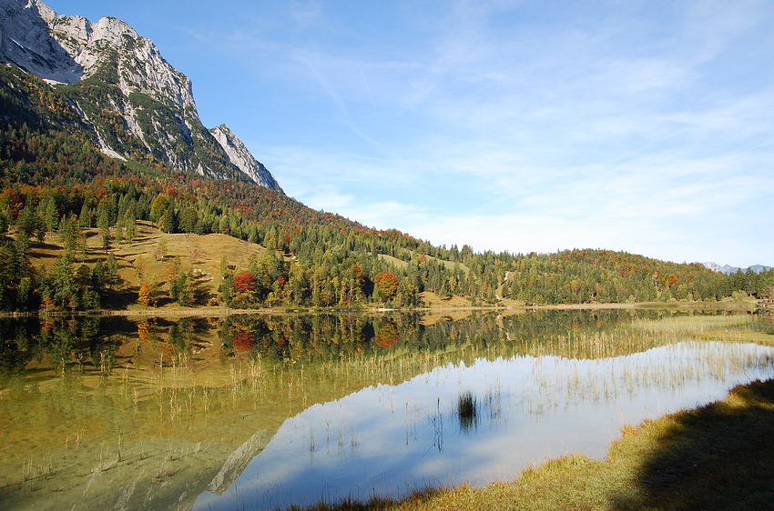 Spiegelung im Ferchensee