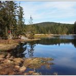 Spiegelung im Fichtelsee