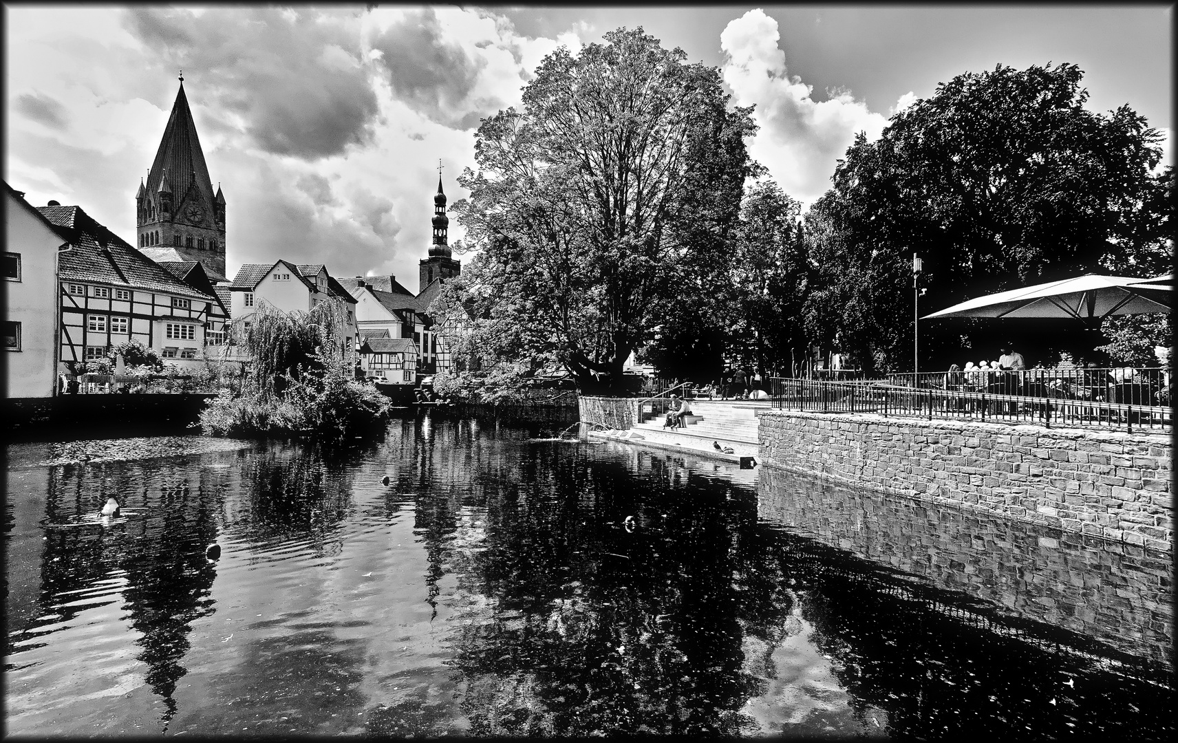 Spiegelung im "Großen Teich"