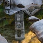 Spiegelung im Herbstlicht