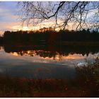 Spiegelung im Herbstweiher