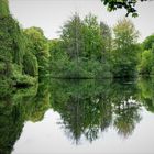 Spiegelung im Herthasee