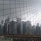 Spiegelung im Hochhaus: New York