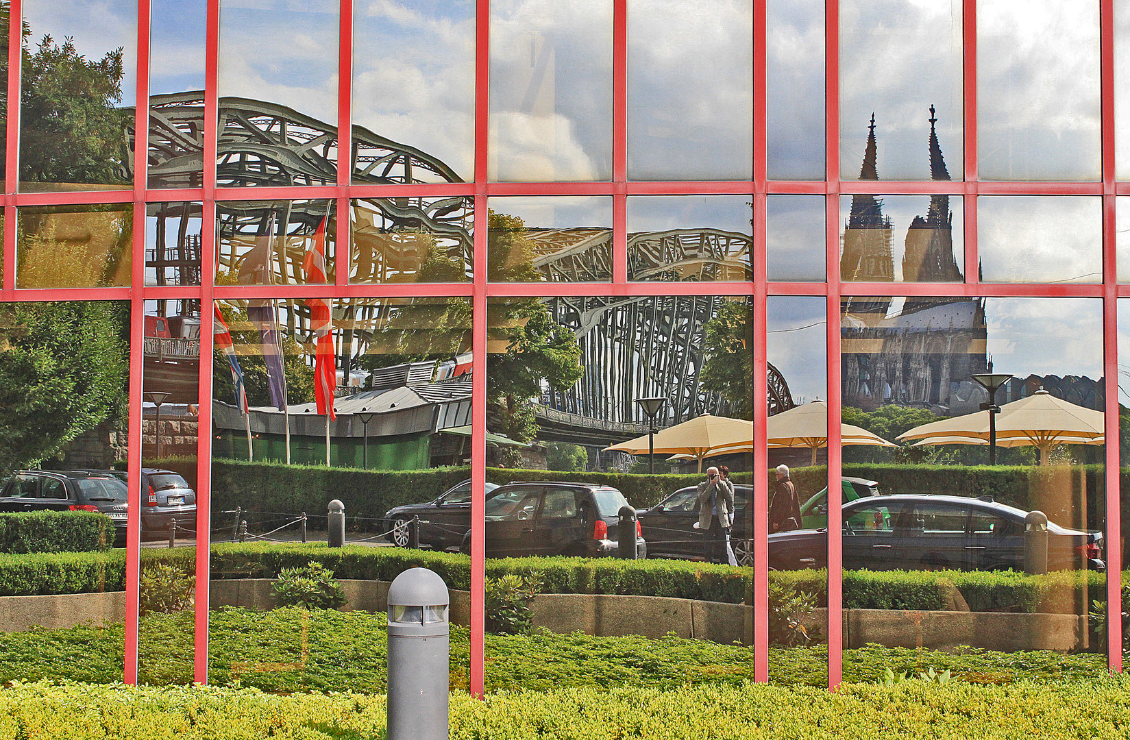 Spiegelung im HyattHotel