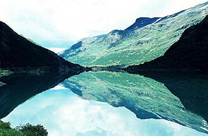 Spiegelung im Jotunheimen