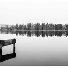 Spiegelung im Katzensee