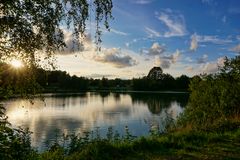 Spiegelung im Kiessee