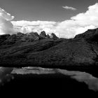 Spiegelung im kleinen Eissee