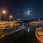 Spiegelung im kleinen Hafen 2