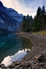 Spiegelung im Klöntalersee GL