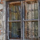 Spiegelung im Klosterfenster