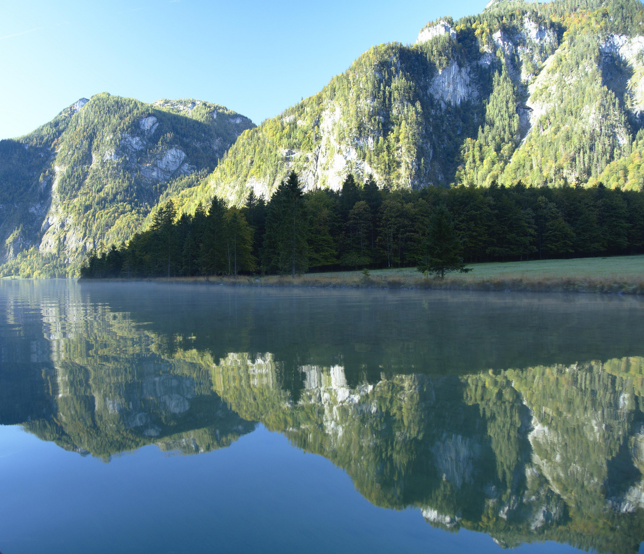 Spiegelung im Königssee