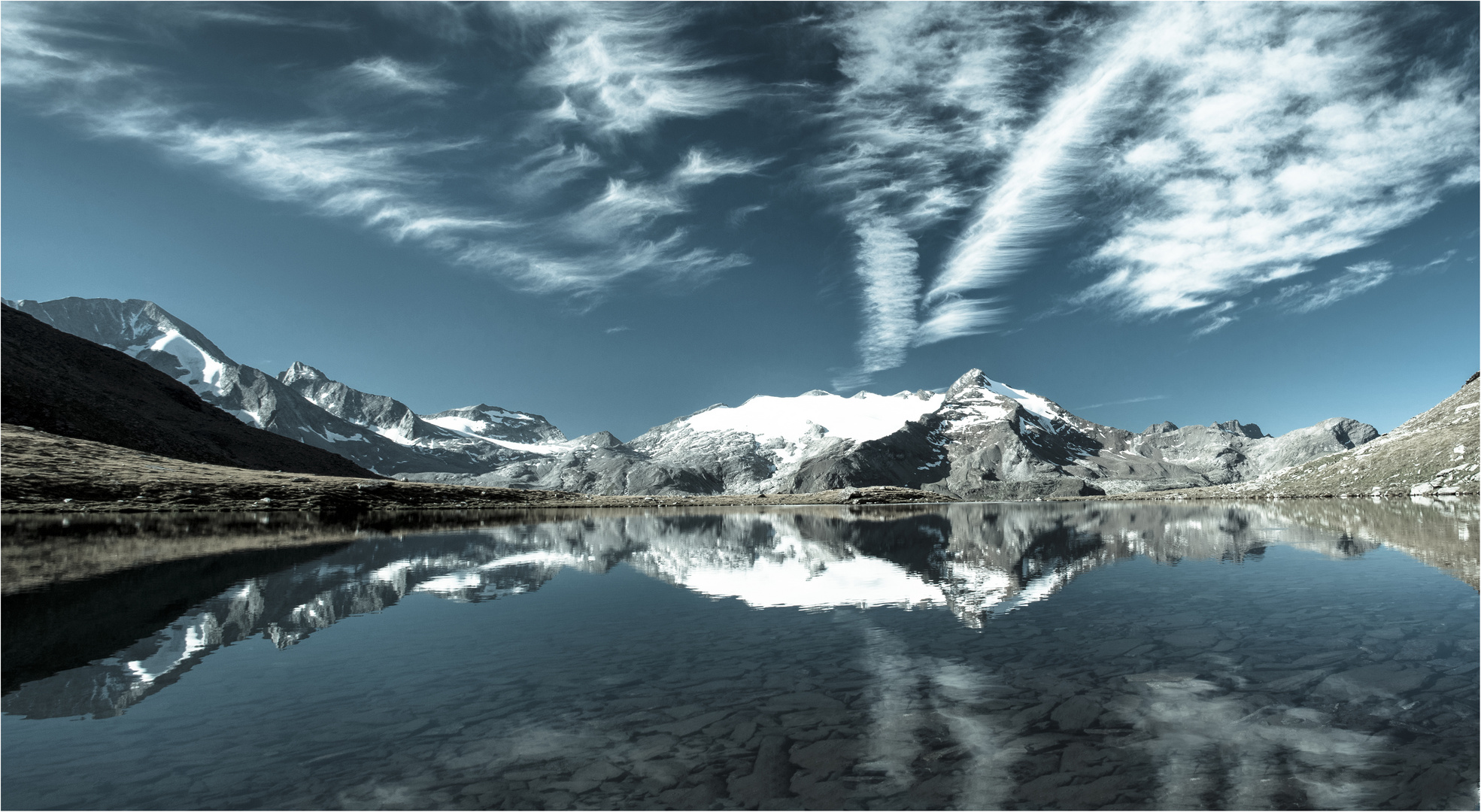 Spiegelung im Koflersee