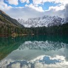 Spiegelung  im Lago di Fusine