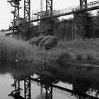 Spiegelung im Landschaftspark Nord Duisburg