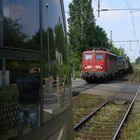 Spiegelung im Lint  "Bochum" der ABELLIO Rail