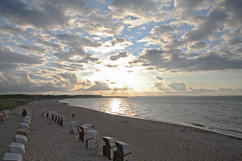 Spiegelung im Meer