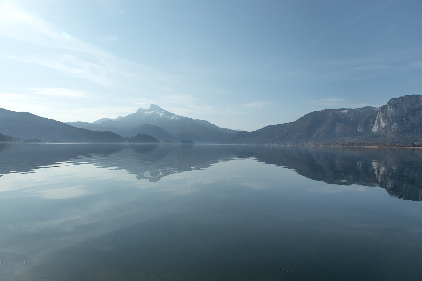 Spiegelung im Mondsee 2