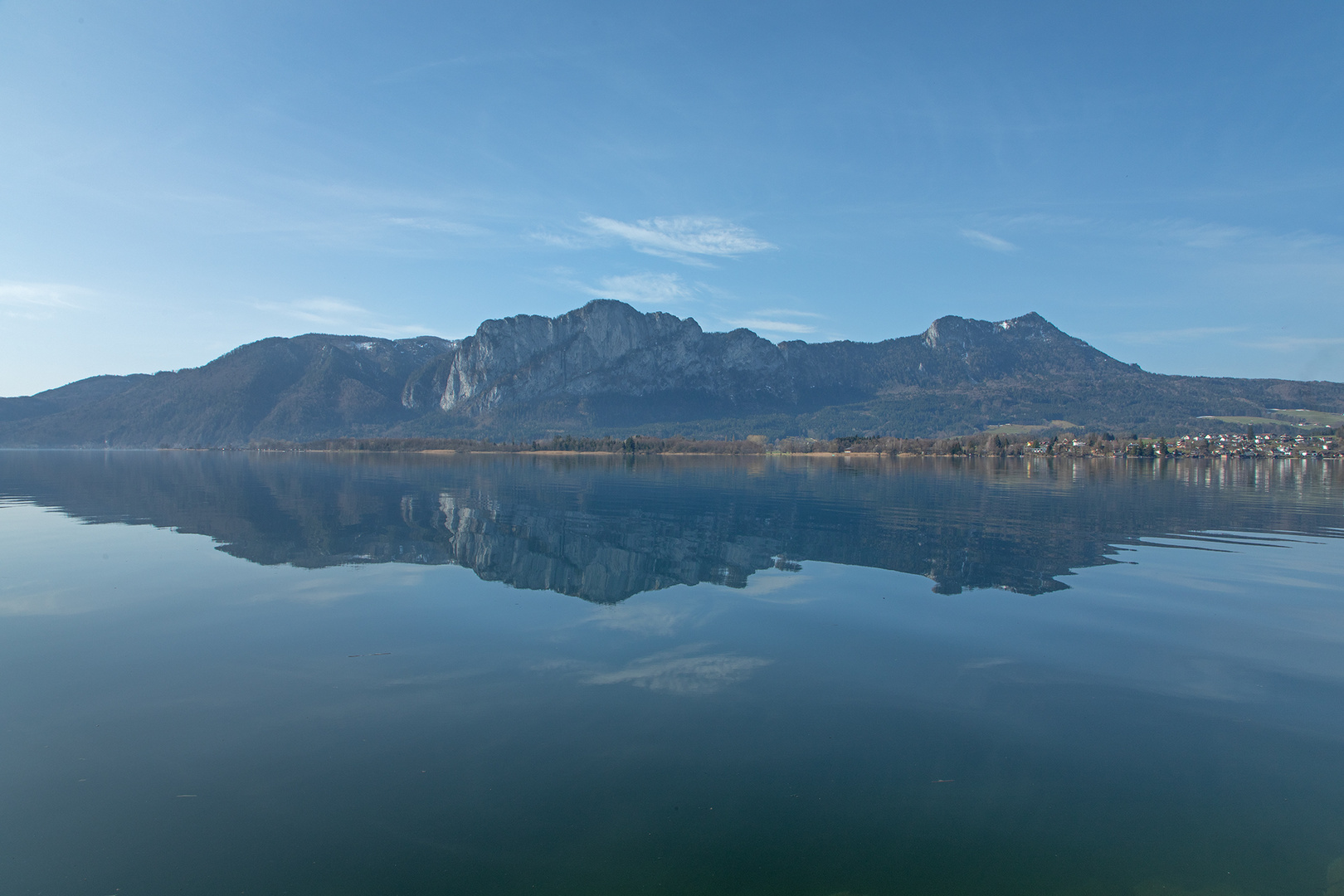 Spiegelung im Mondsee