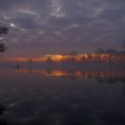 Spiegelung im Nebel