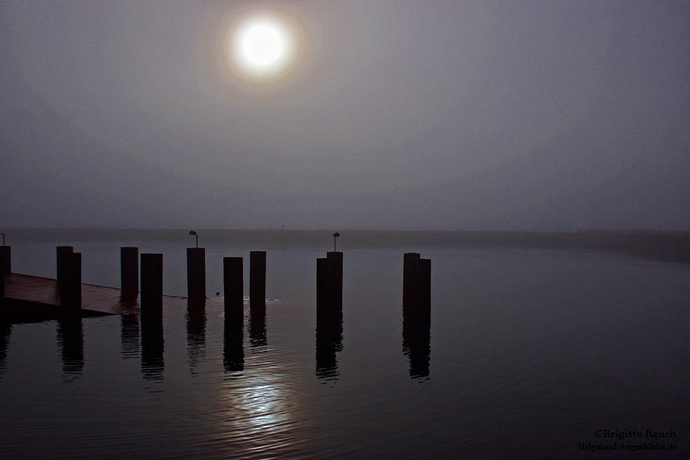 Spiegelung im Nebel