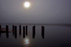 Spiegelung im Nebel