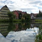 Spiegelung im Neckar