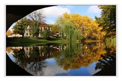 Spiegelung im Neckar