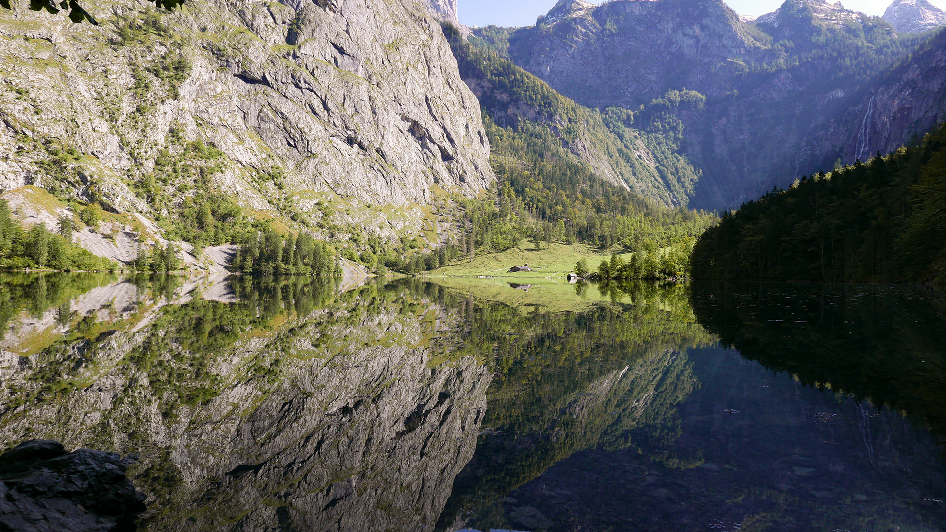 Spiegelung im Obersee