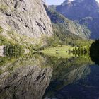 Spiegelung im Obersee