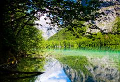 Spiegelung im Obersee