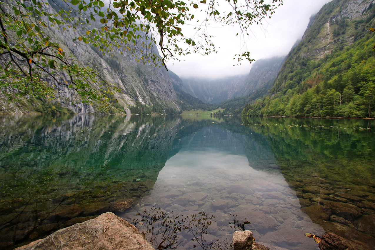 - Spiegelung im Obersee - 