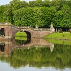 Spiegelung im Park