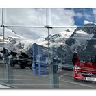 spiegelung im parkhaus am großglockner