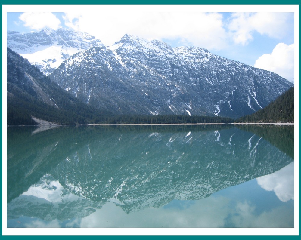 Spiegelung im Plansee