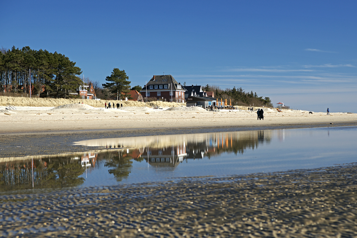 Spiegelung im Priel