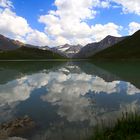 Spiegelung im Riffelsee