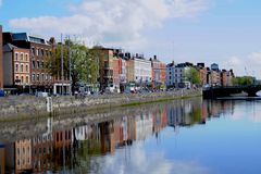 Spiegelung im River Liffey