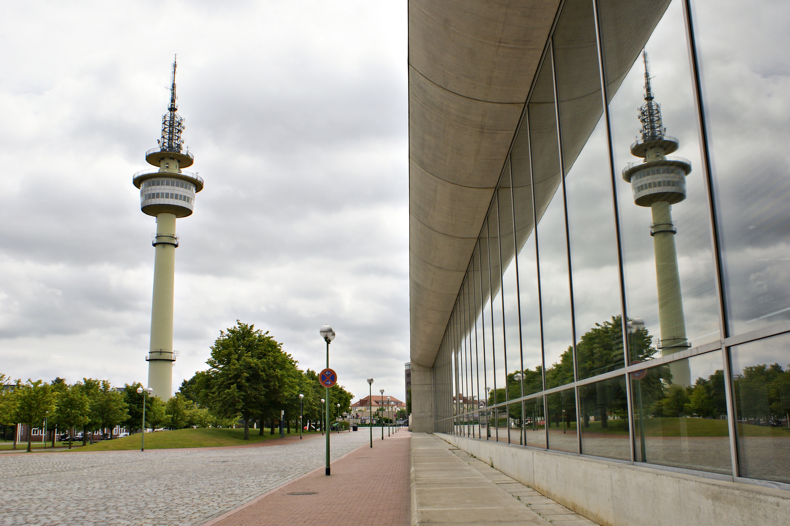 Spiegelung im Schiffahrtsmuseum