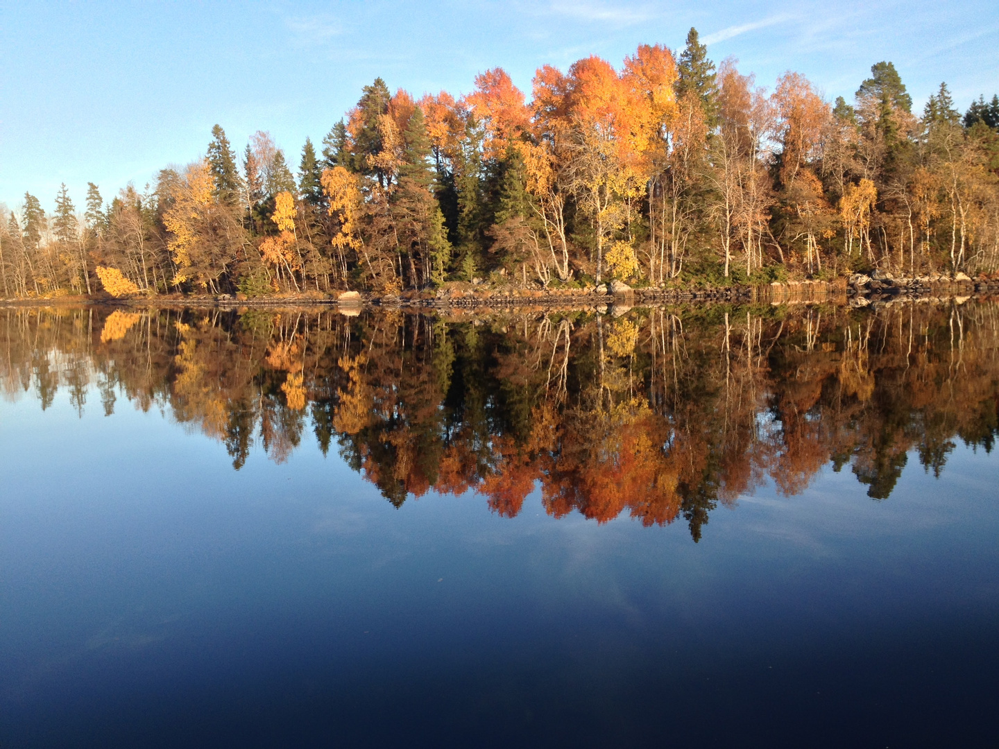 Spiegelung im See