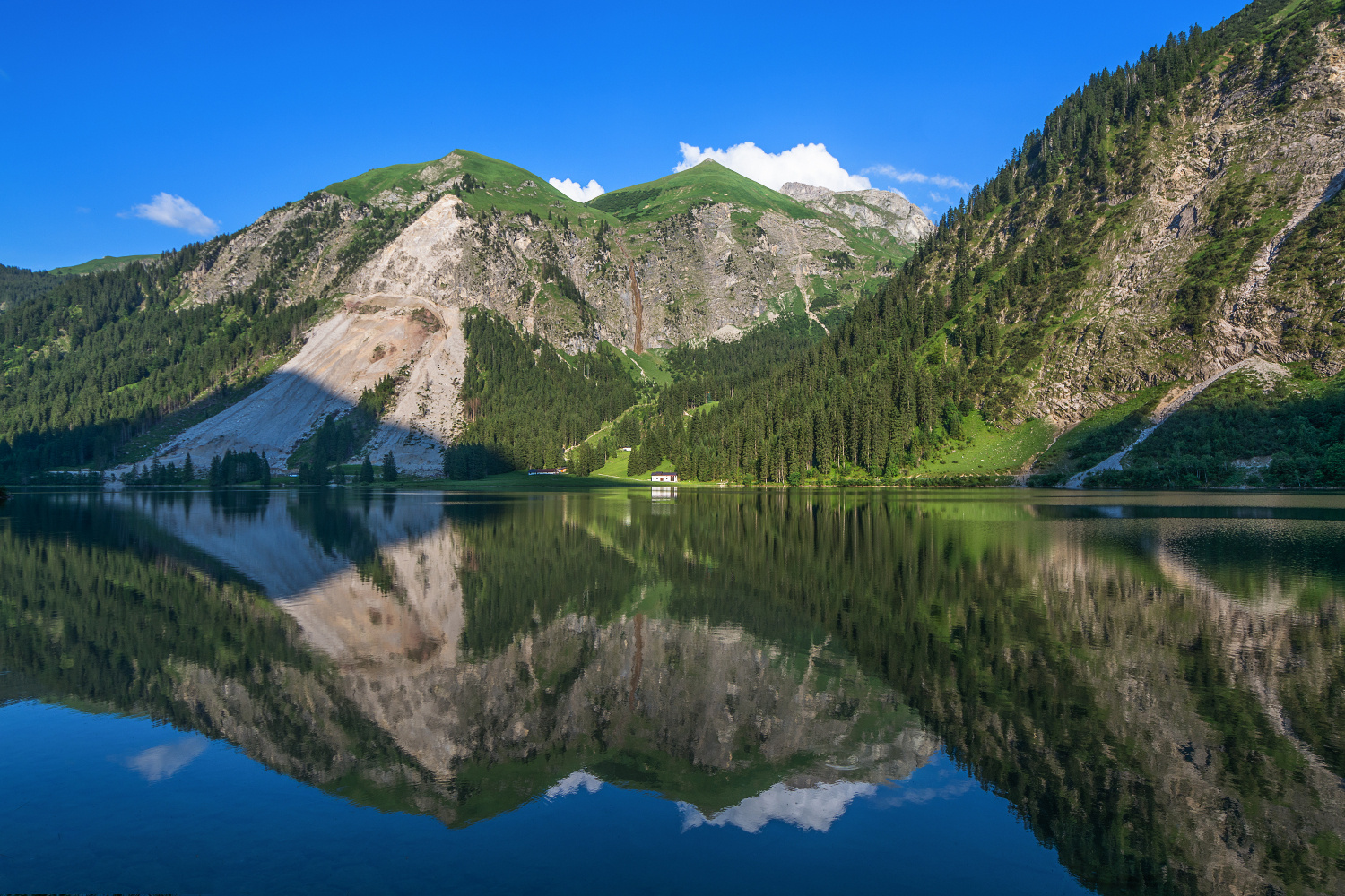 Spiegelung im See