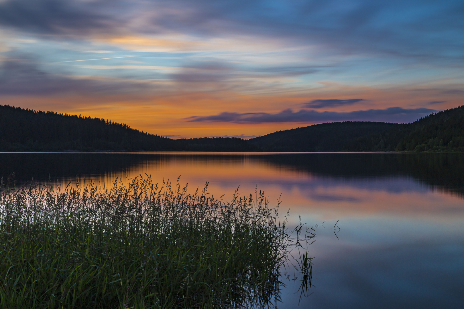 Spiegelung im See