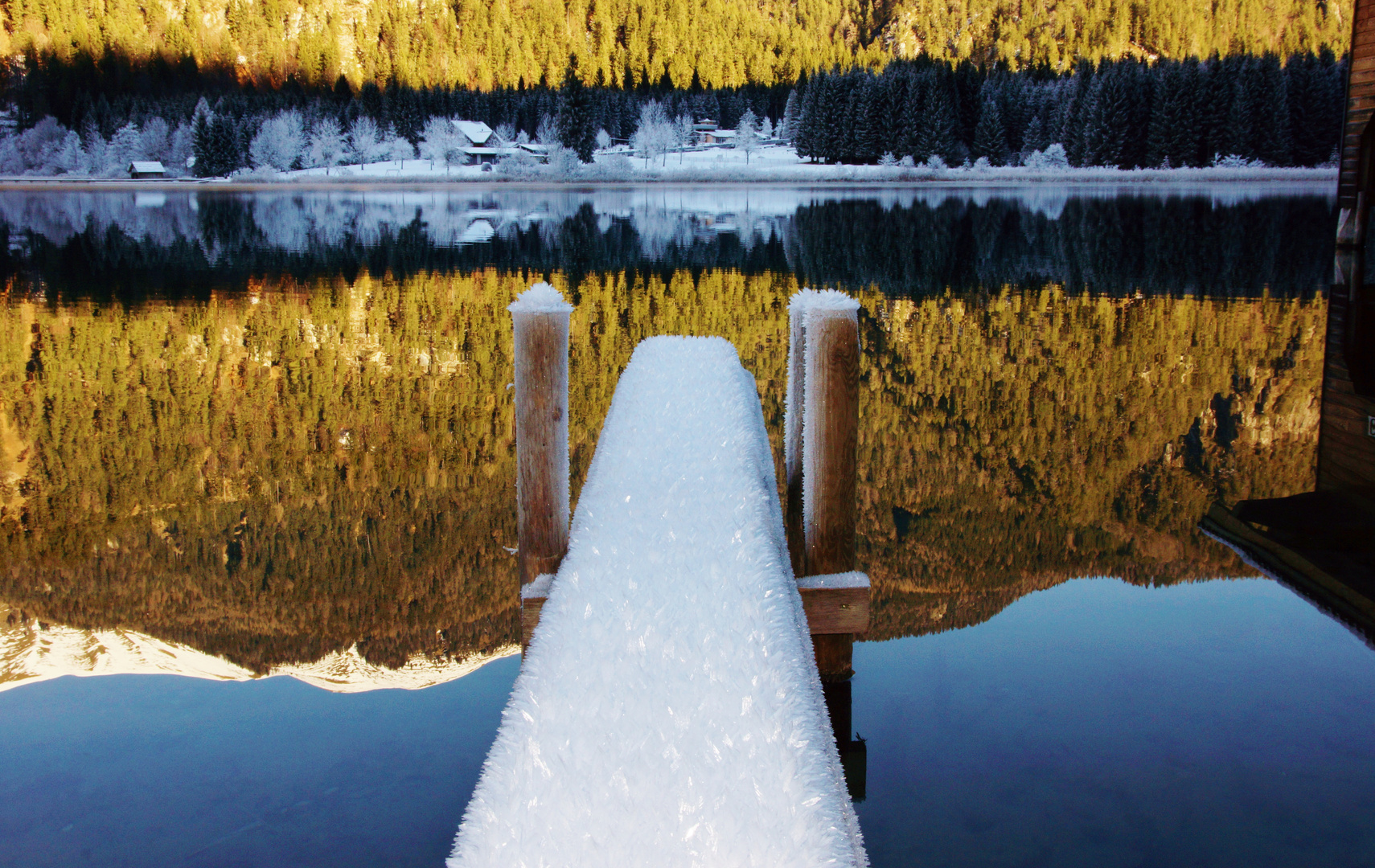 Spiegelung im See