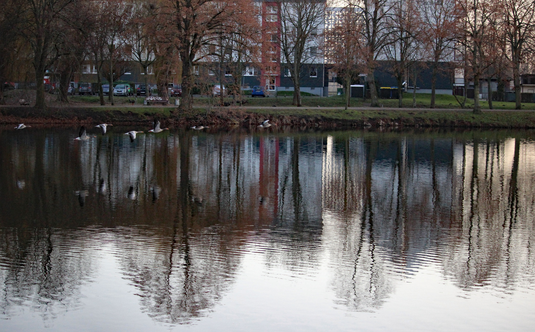 Spiegelung im See