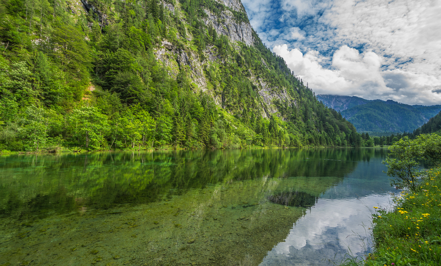 Spiegelung im See